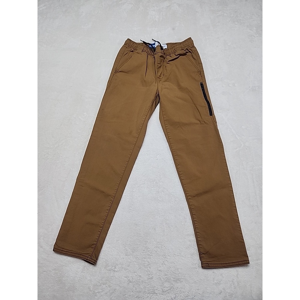 Ols Navy Tech Taper  Boys Khaki Pants‎ Size Large 10-12